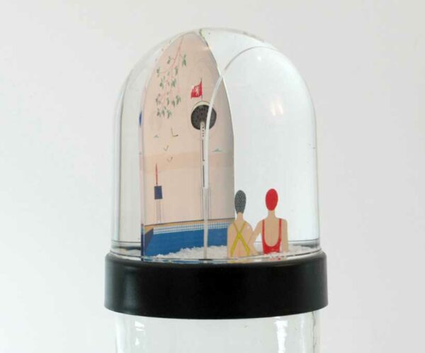 Boule à neige "Ma swimming bool"