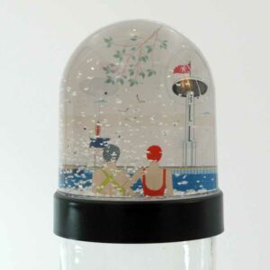 Boule à neige "Ma swimming bool"