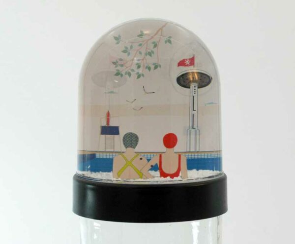 Boule à neige "Ma swimming bool"