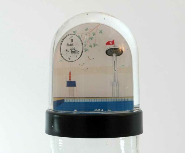 Boule à neige "Ma swimming bool"