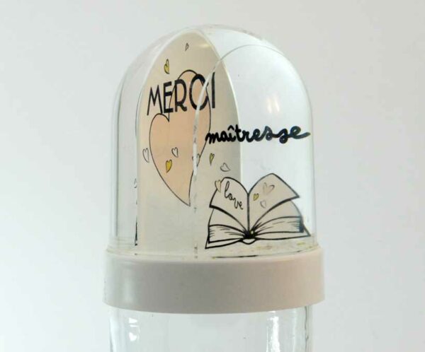 Boule à neige "Merci maitresse"