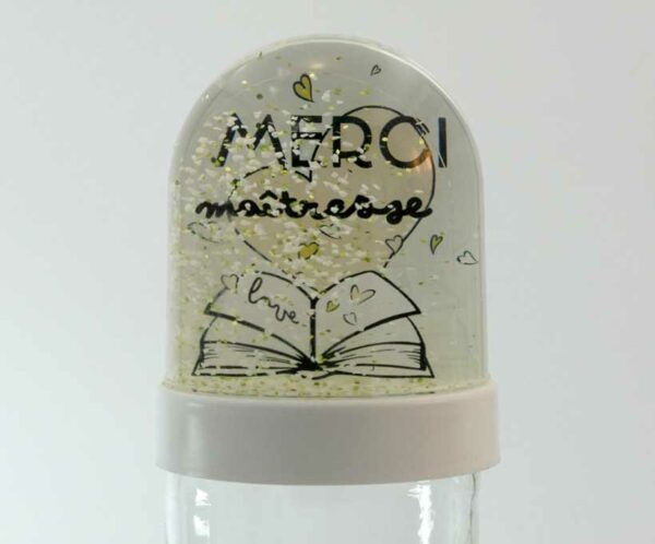 Boule à neige "Merci maitresse"